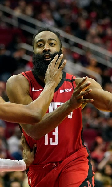 James Harden sits against Nuggets with bruised left thigh